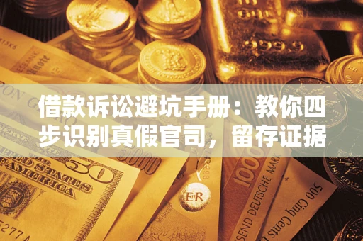 济南借款诉讼避坑手册：教你四步识别真假官司，留存证据不踩雷