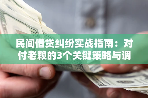济南民间借贷纠纷实战指南：对付老赖的3个关键策略与调解盲区解析