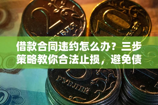 济南借款合同违约怎么办？三步策略教你合法止损，避免债务危机升级